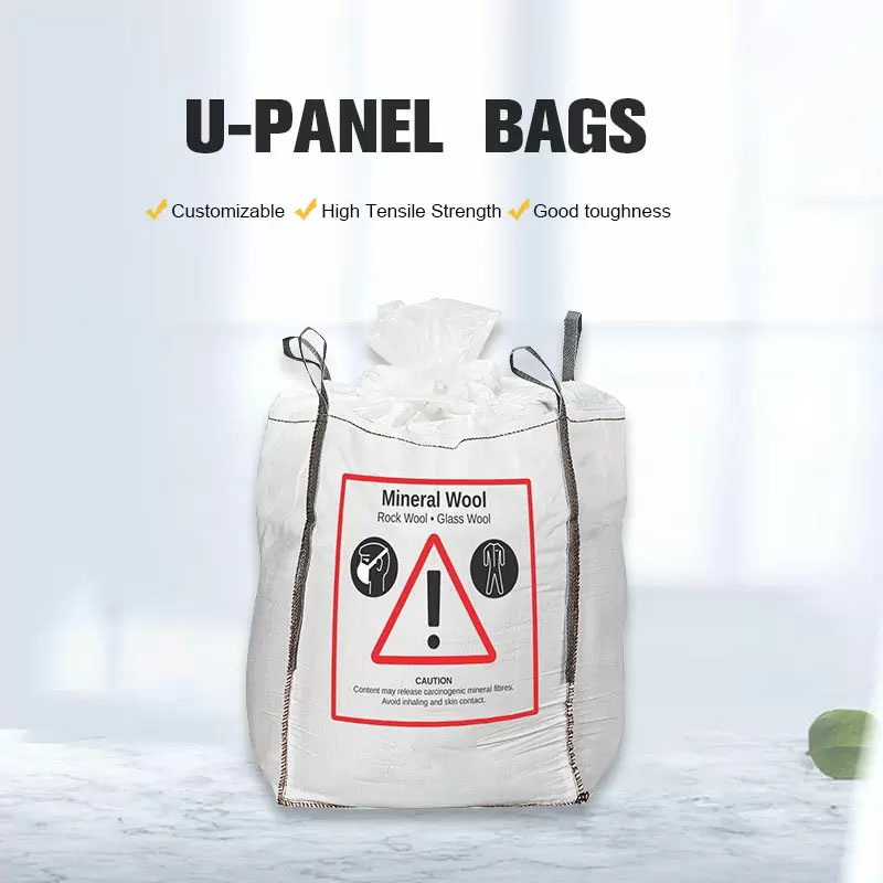 Polypropylene Jumbo Bags Big Packing Salt Rice Peanut Seed Bulk Super Sacks