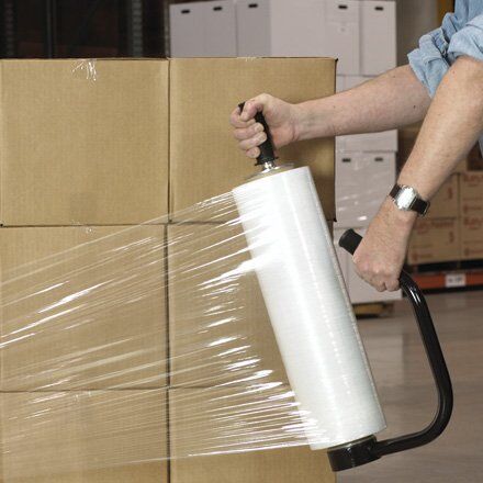 LLDPE Clear Shrink Wrapping Packaging Transparent Pallet Stretch Film
