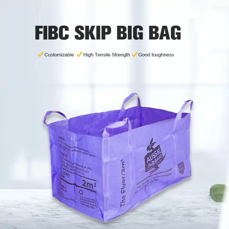 Woven Polypropylene Skip Bag for Household Garden Construction Waste