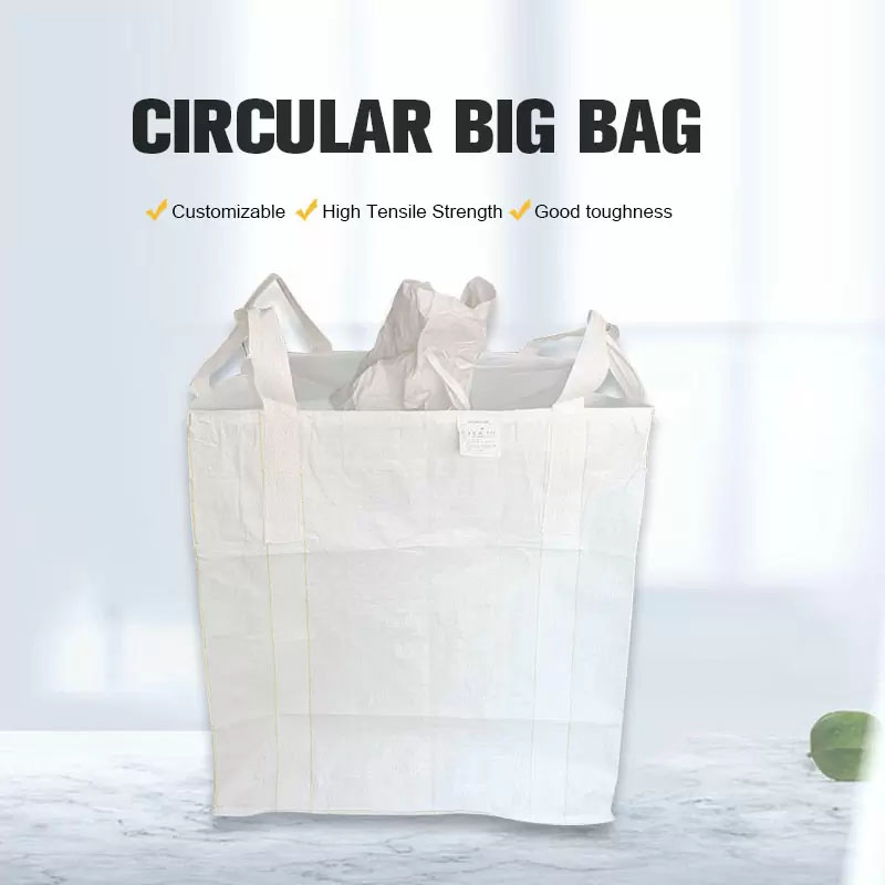 FIBC PP Woven Big Jumbo 1 Ton Storage Package Bulk Polypropylene Bags for Cement Sand Packing