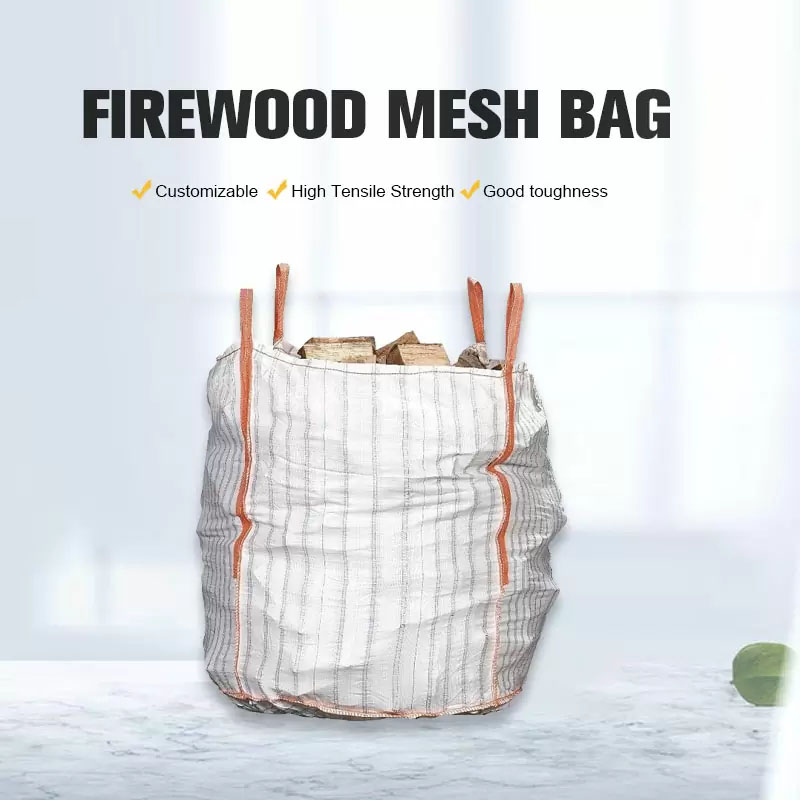 Ventilated Packing Firewood Bag Mesh Bulk Potato Walnut Bag