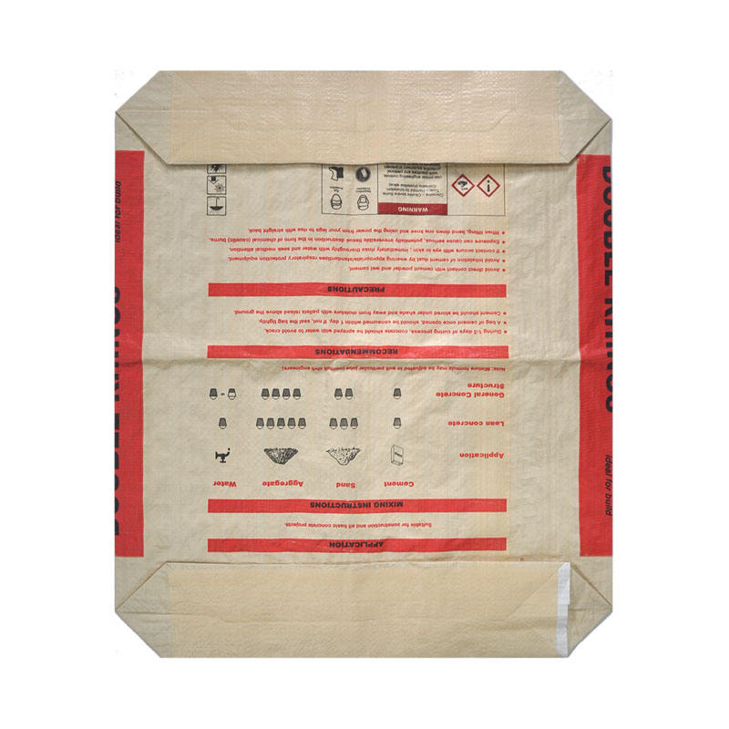 Custom Polypropylene Woven Valve AD STAR Bag for Tile Adhesive Packaging