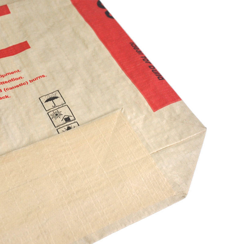 Custom Polypropylene Woven Valve AD STAR Bag for Tile Adhesive Packaging