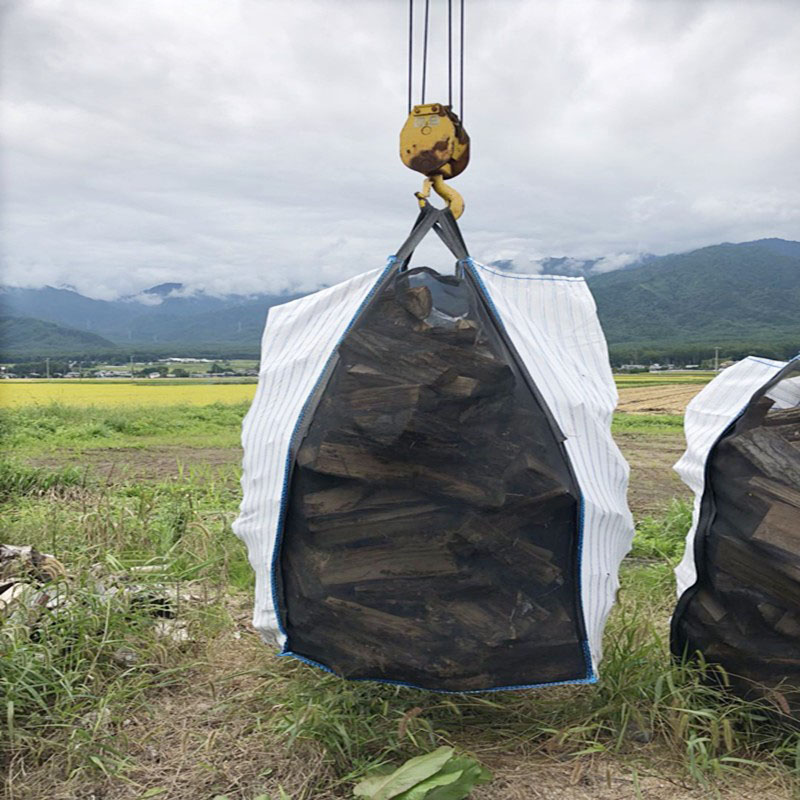 Breathable Firewood Onion Potato Packing Mesh Big Bulk Bag