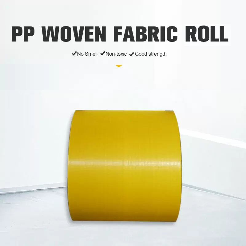 China Factory Direct Sales Supplier Produce PP Woven Fabric Roll for Polypropylene Raffia Bags Sacks