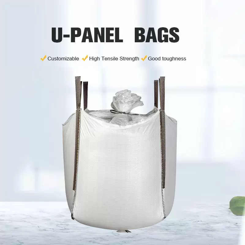 Chemical Particles Packing FIBC PP Big Jumbo Bulk Bags for Powder Fertilizer Seed Rice Grain