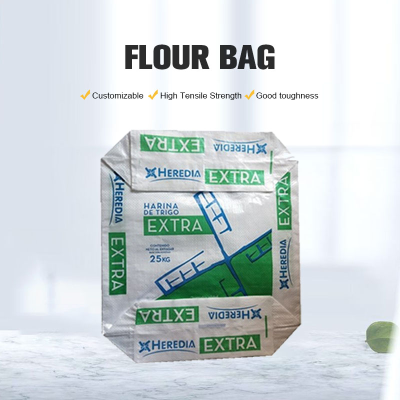 Customized pp valve bag flour packing
