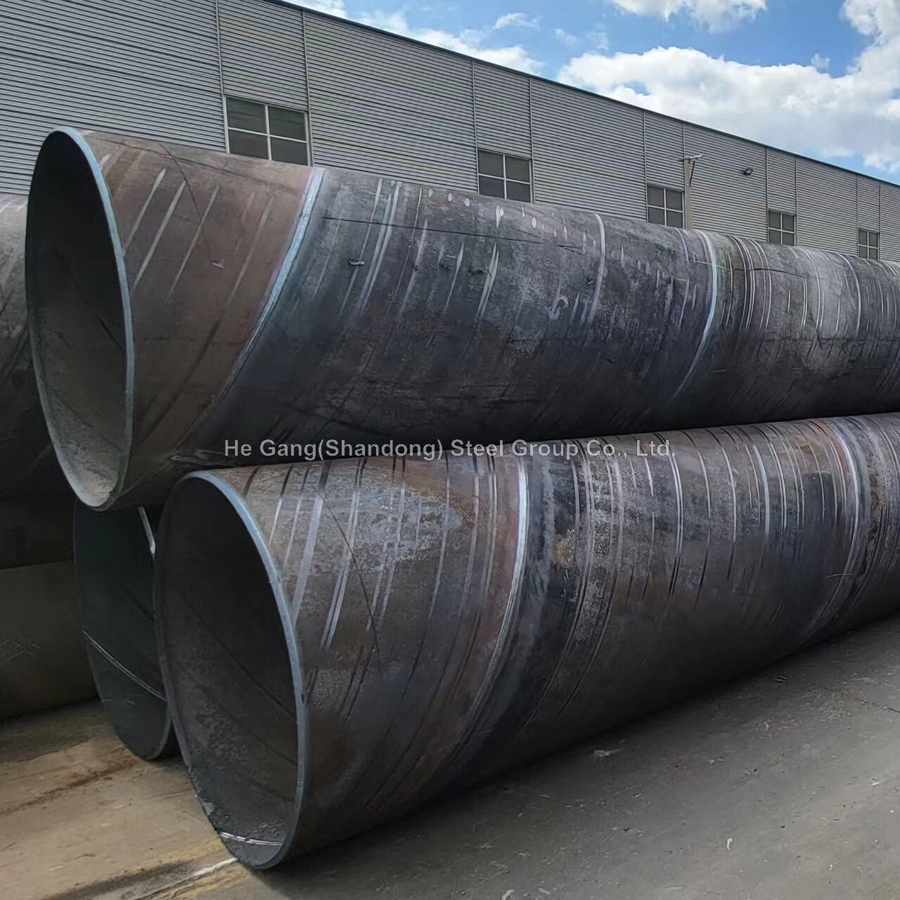 X60 X70 X80 Spiral Steel Pipe