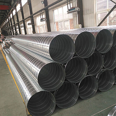 Galvanized spiral pipe