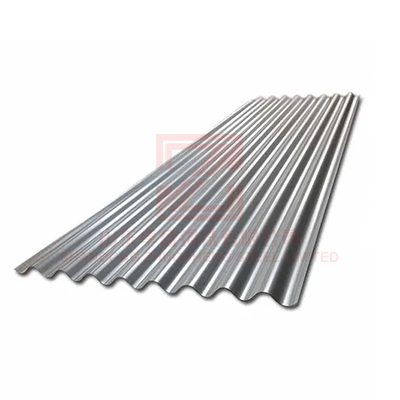 Aluminum corrugated plate