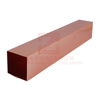 Copper square pipe