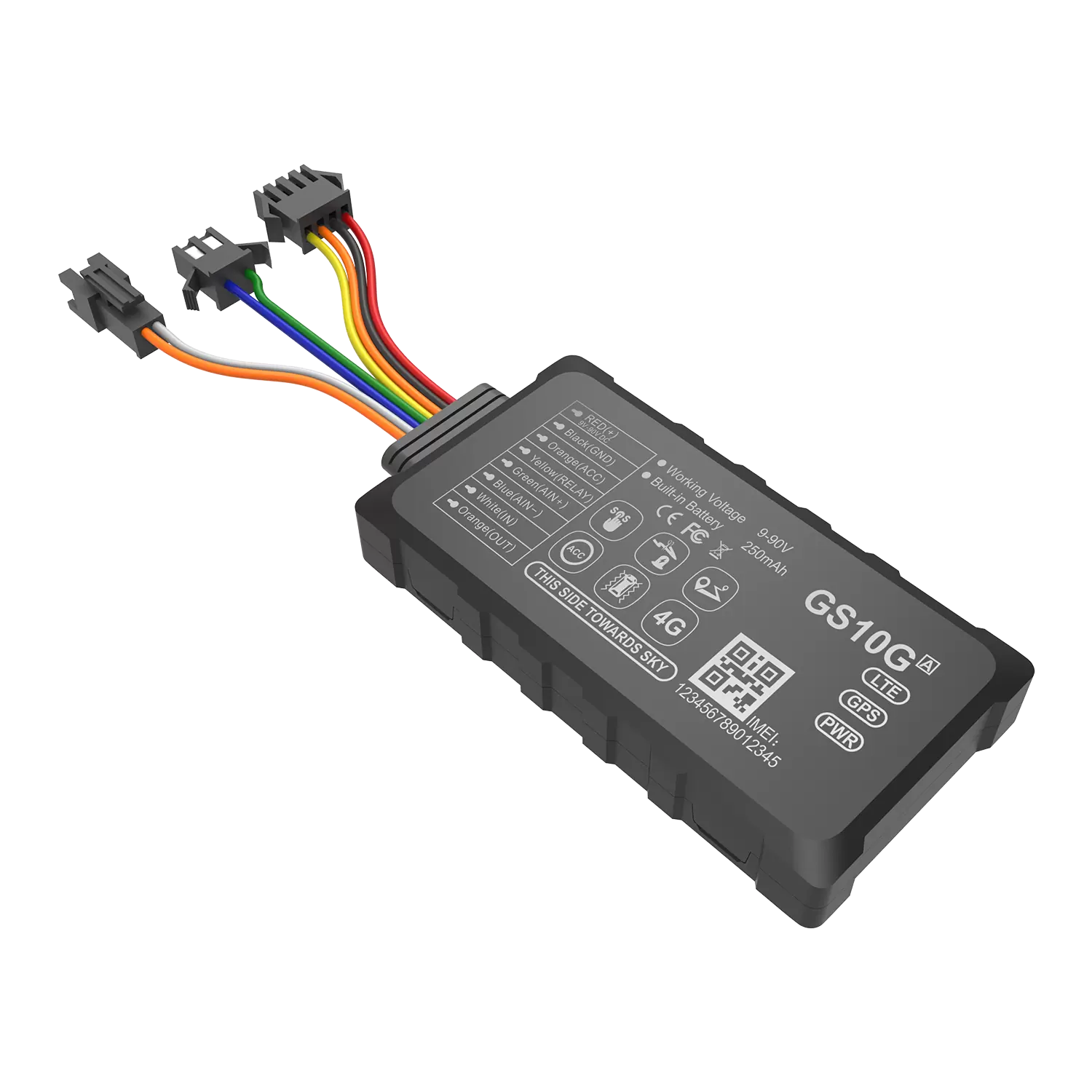 GS10G - 4G 8PIN Tracker