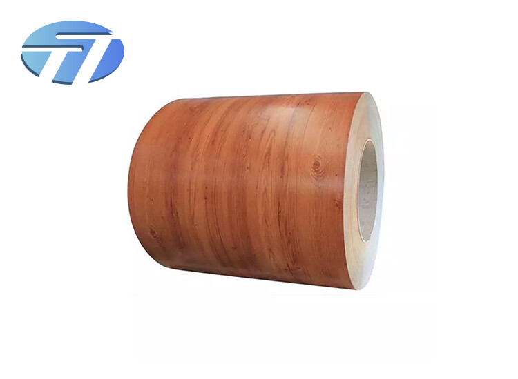 Wood Grain Color Coated Roll Coil