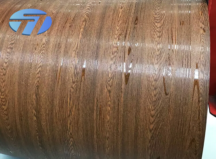 Wood Grain Color Coated Roll Coil