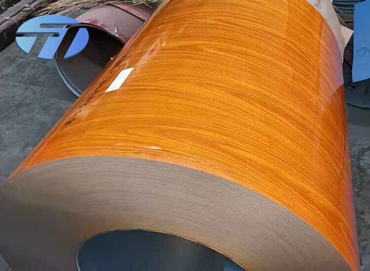 Wood Grain Color Coated Roll Coil