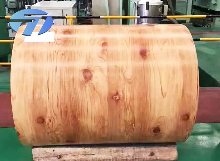 Wood Grain Color Coated Roll Coil