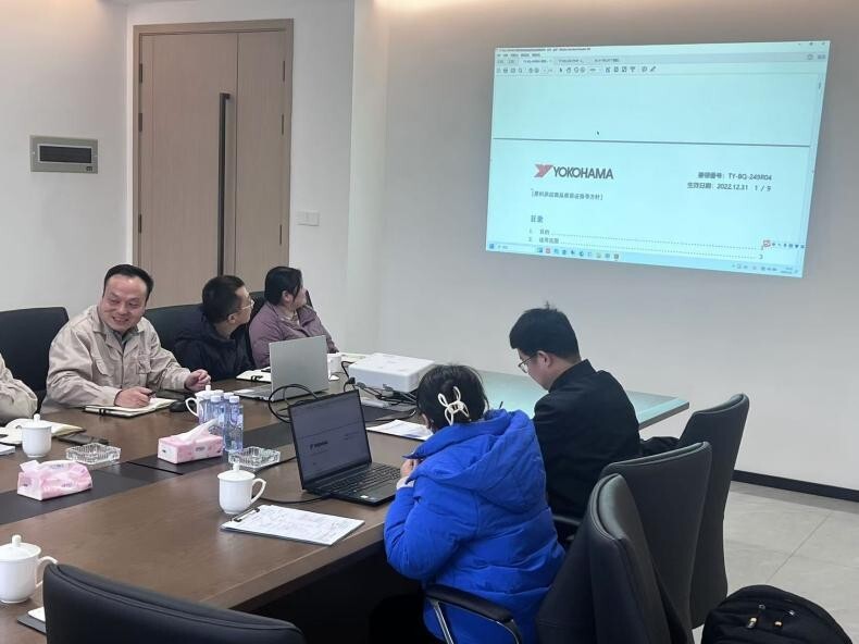 Yokohama Tire Came To Our Silica Factory For Inspection