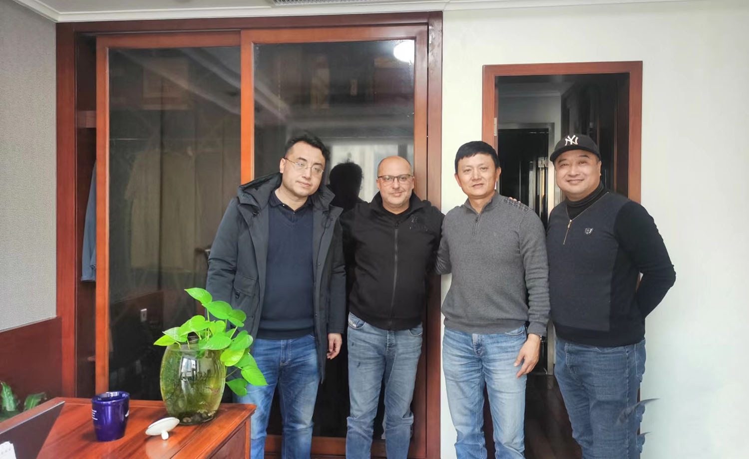 Middle East Customer Farshad visited Our Company