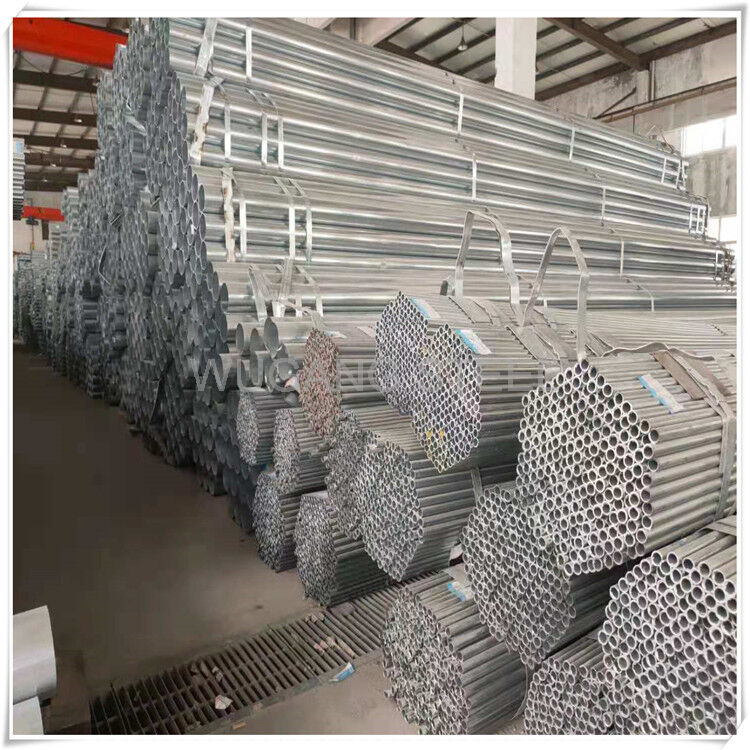 Galvanized With Round Tube