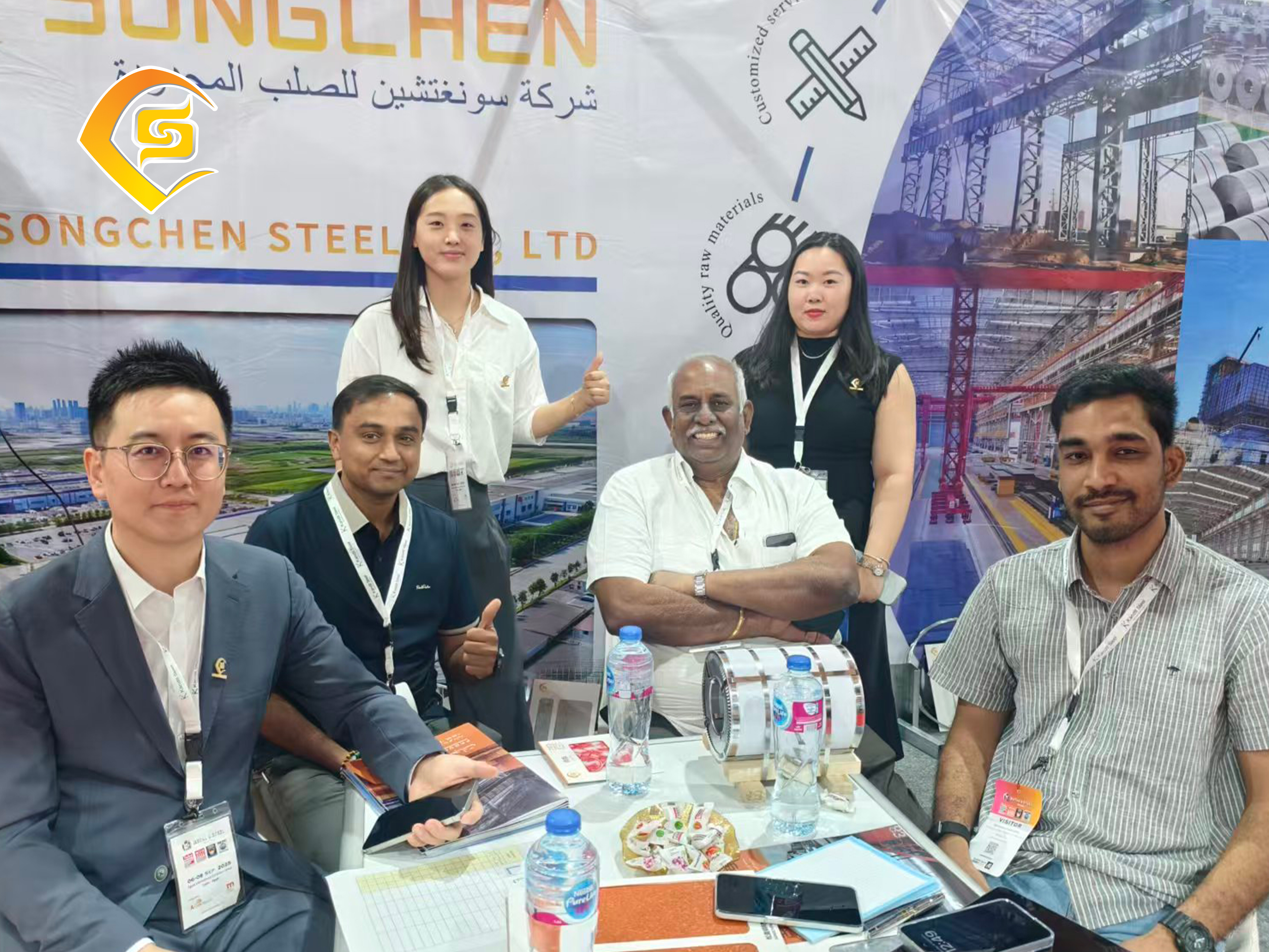 Our Team Attended the Egypt Cairo Steel & Metal Processing Exhibition 丨 September 2025