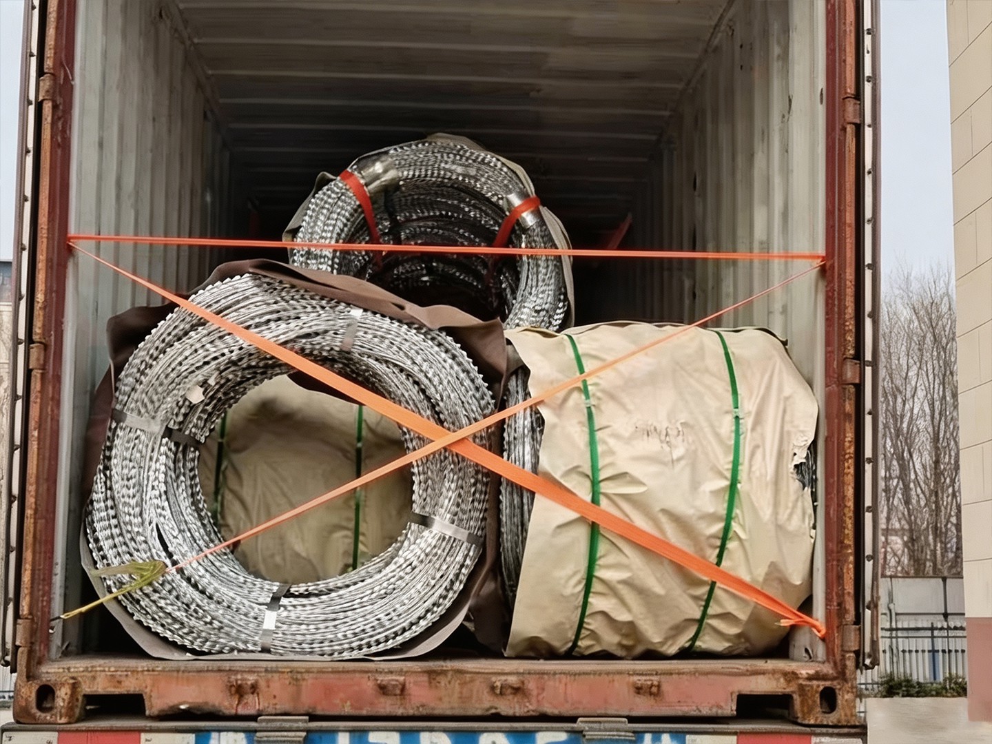 Galvanized Razor Wire