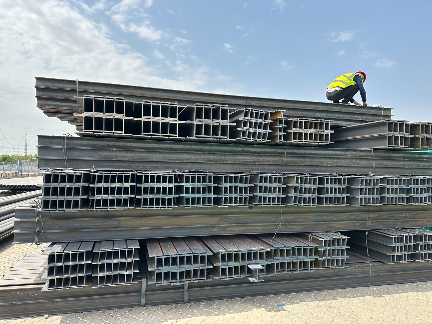 Q235B Structural Steel H-Beam Hot Rolled