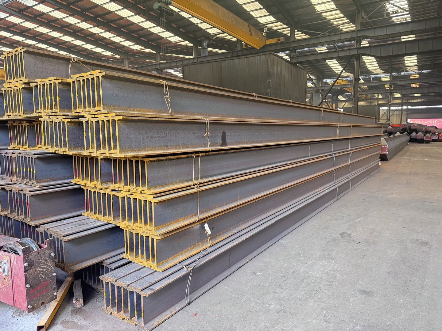 S355JR Hot Rolled Universal I-Beam Section