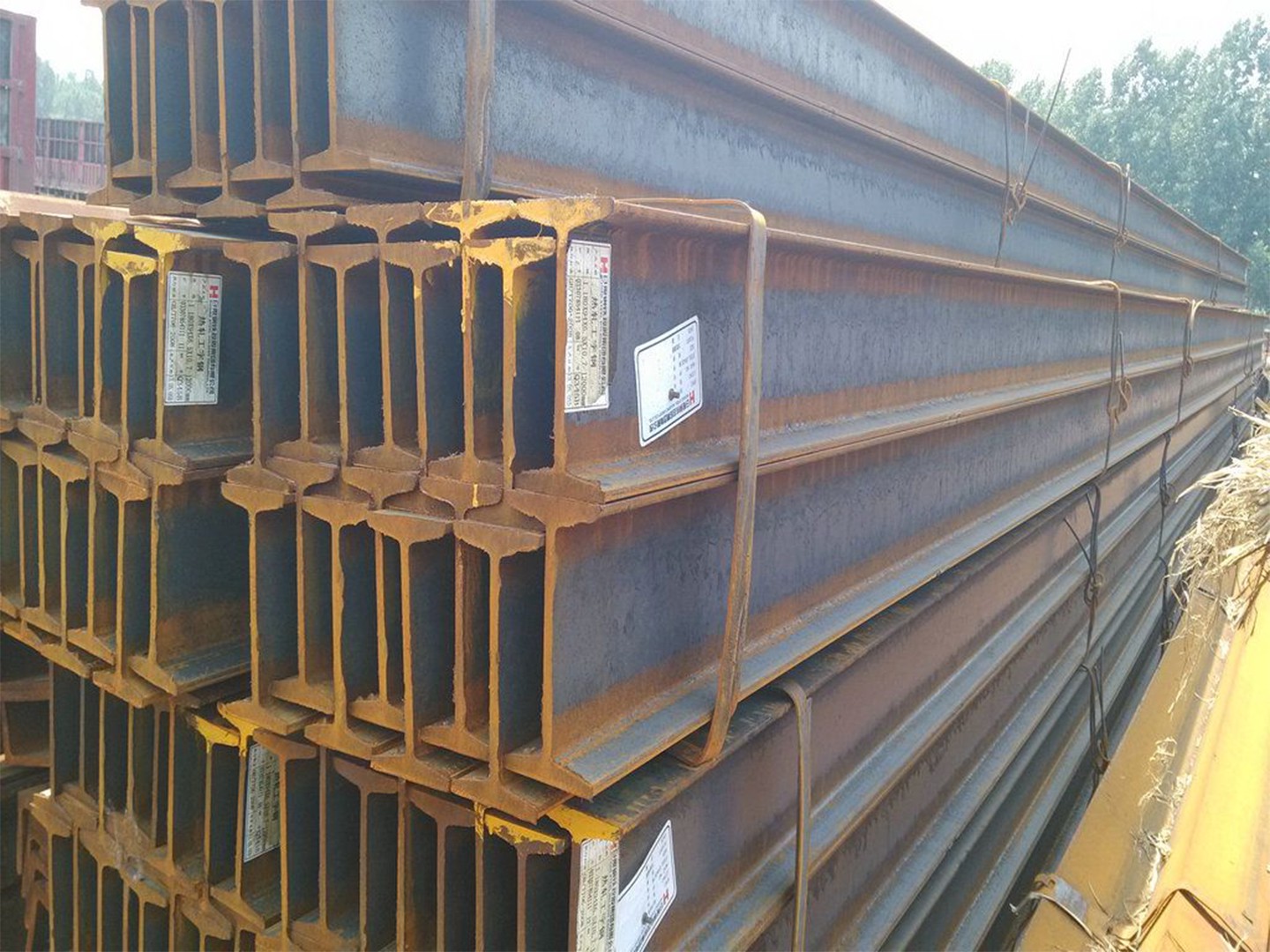 S355JR Hot Rolled Universal I-Beam Section