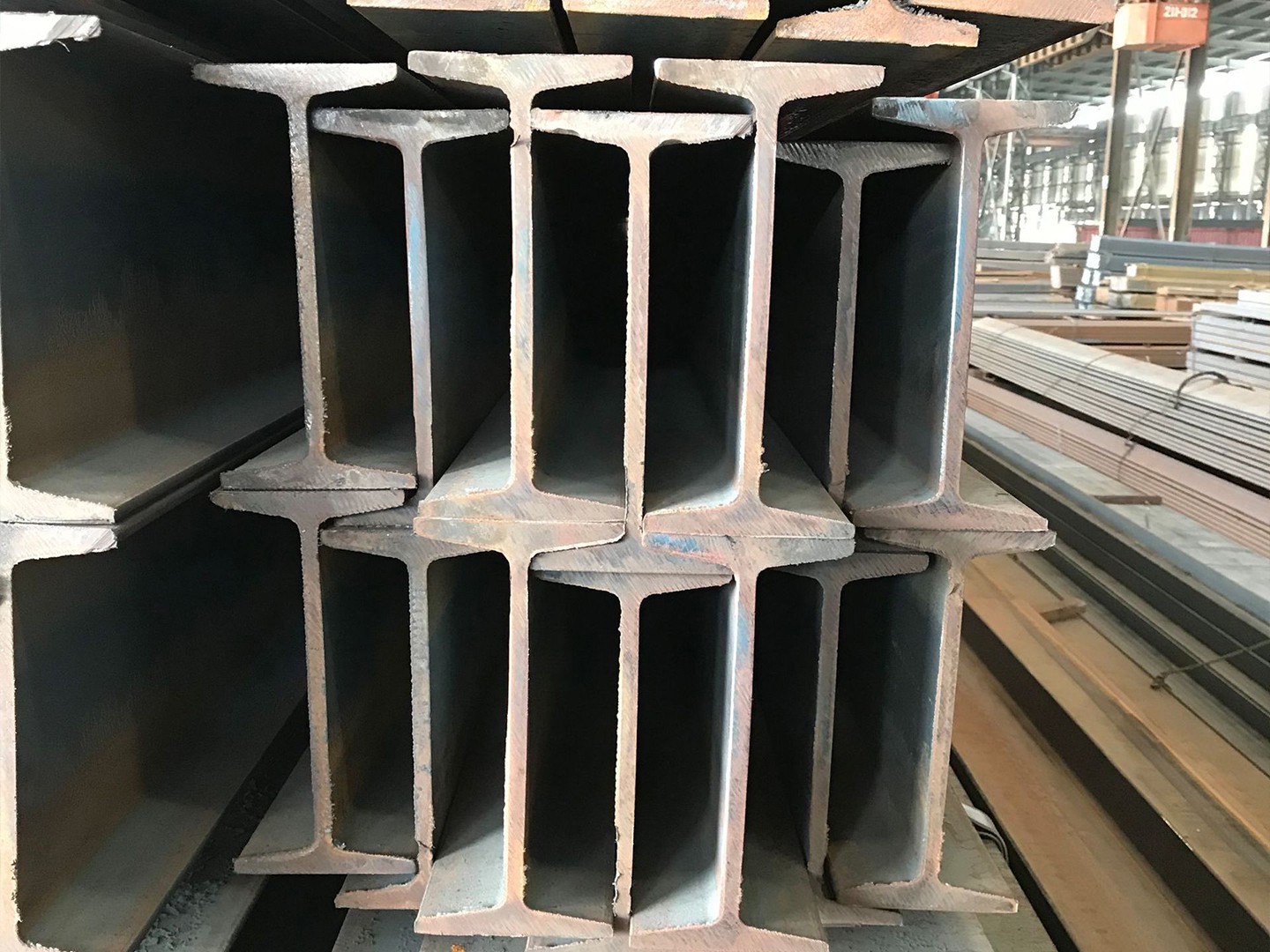 Q235B Structural I-Beam Steel for Crane Rails