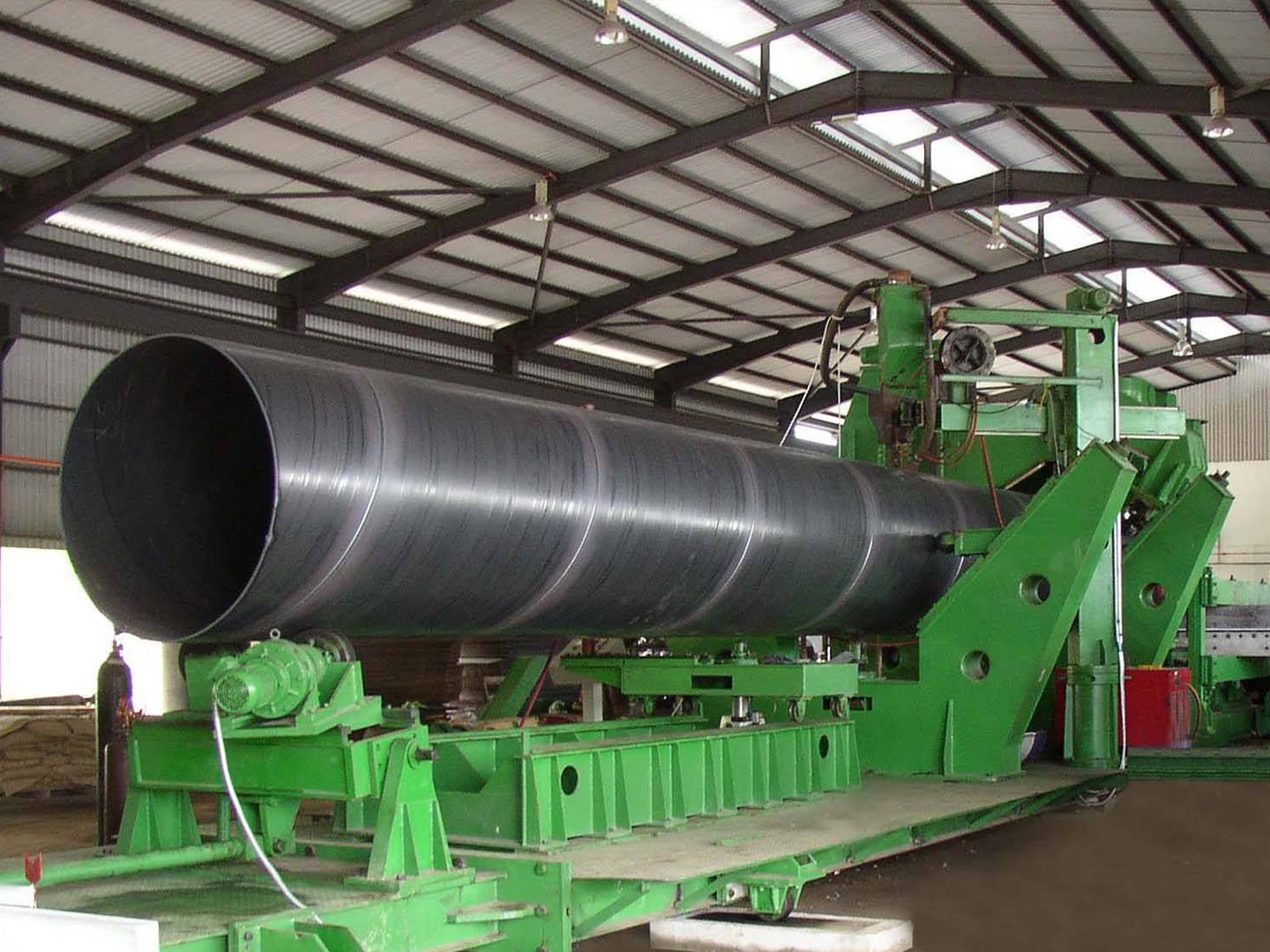 3PE Coated Spiral Welded Gas Pipe
