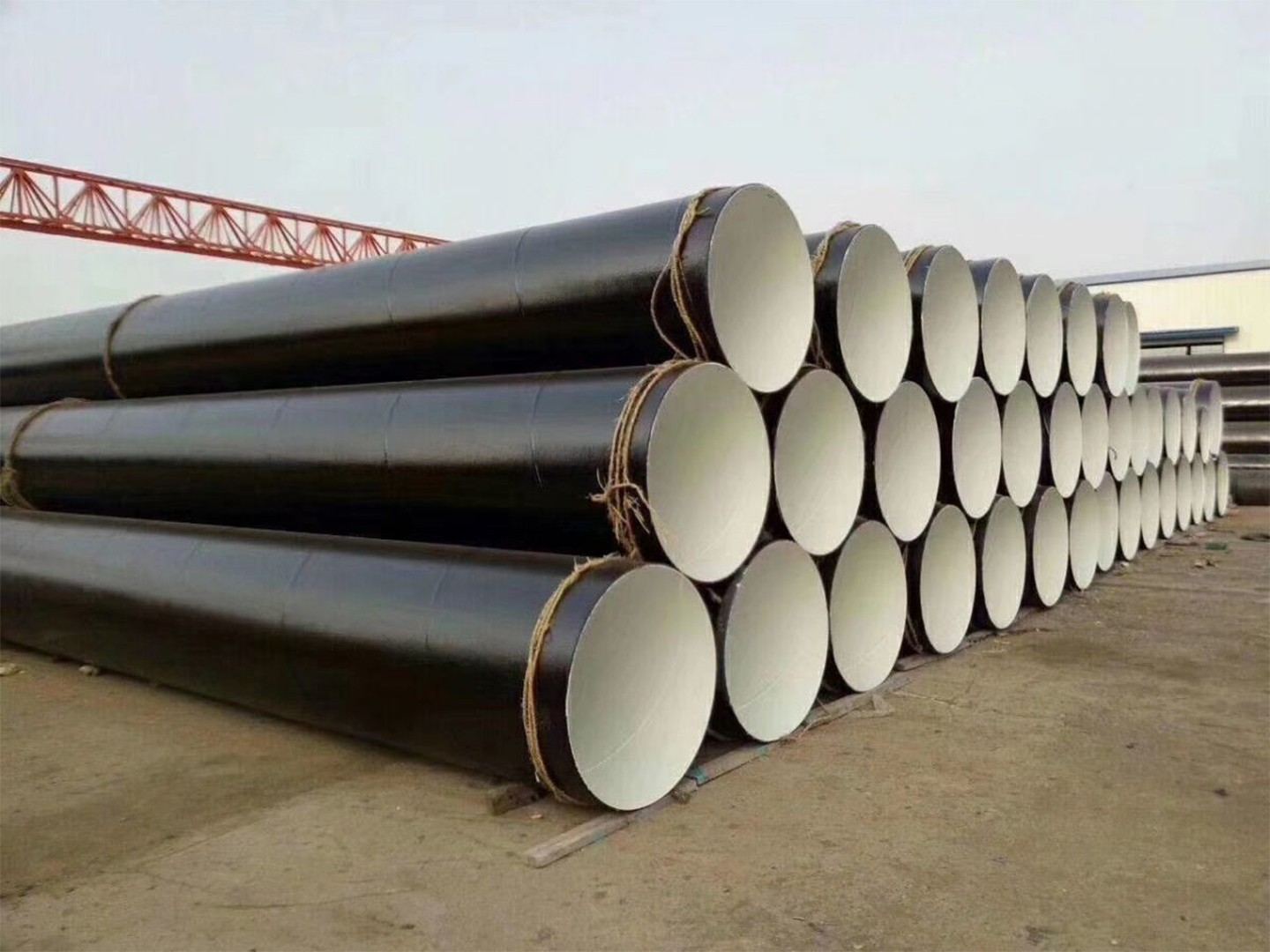 SSAW Piling Spiral Welded Steel Pipe for Construction