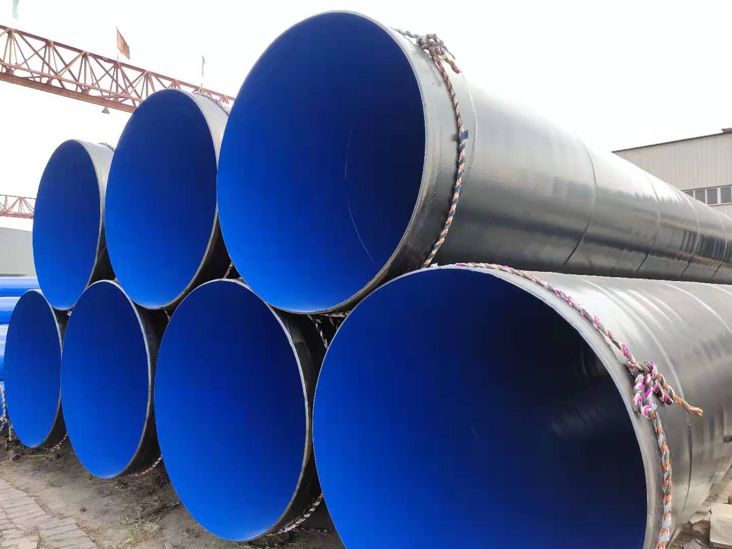 API 5L Grade B SSAW Spiral Welded Steel Pipe