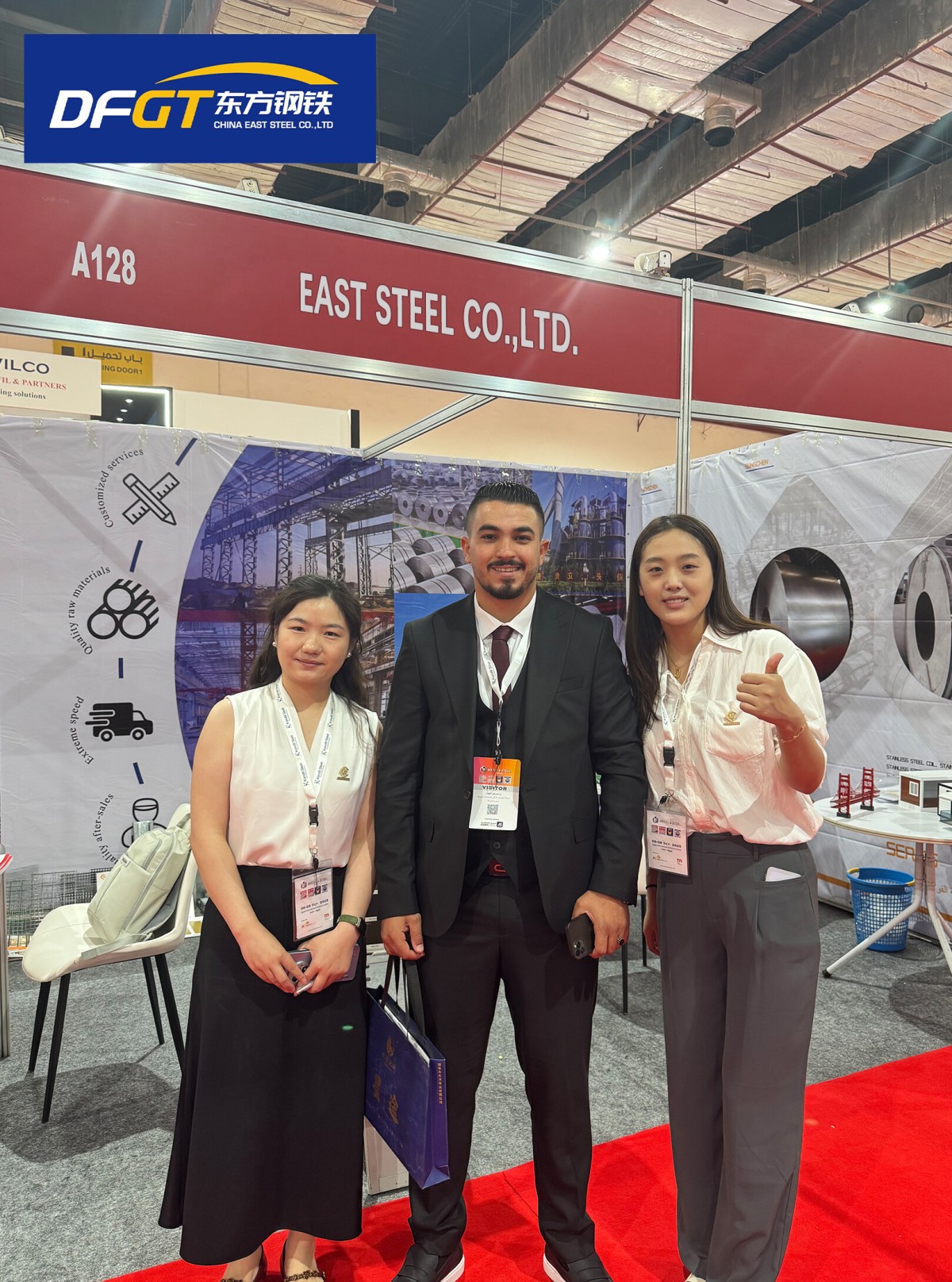 Our Team Attended the Egypt Cairo Steel & Metal Processing Exhibition 丨 September 2025
