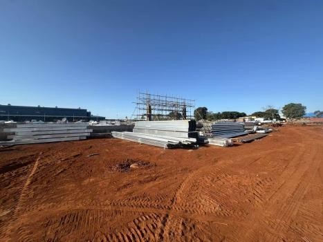 The warehouse for repeat purchases by Mauritius customers has already begun construction (2)