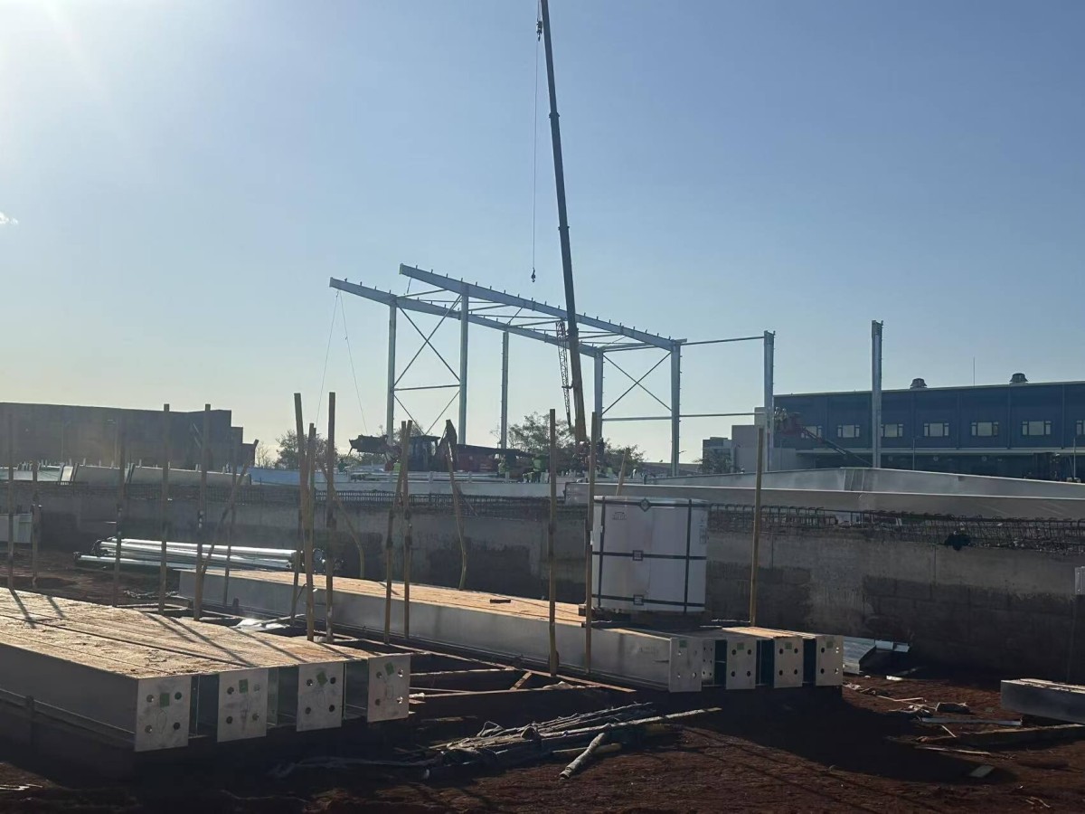 The warehouse for repeat purchases by Mauritius customers has already begun construction (3) The warehouse for repeat purchases by Mauritius customers has already begun construction (3)