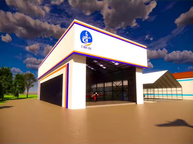 Fast Build Prefab Steel Aircraft Hangar Buildings
