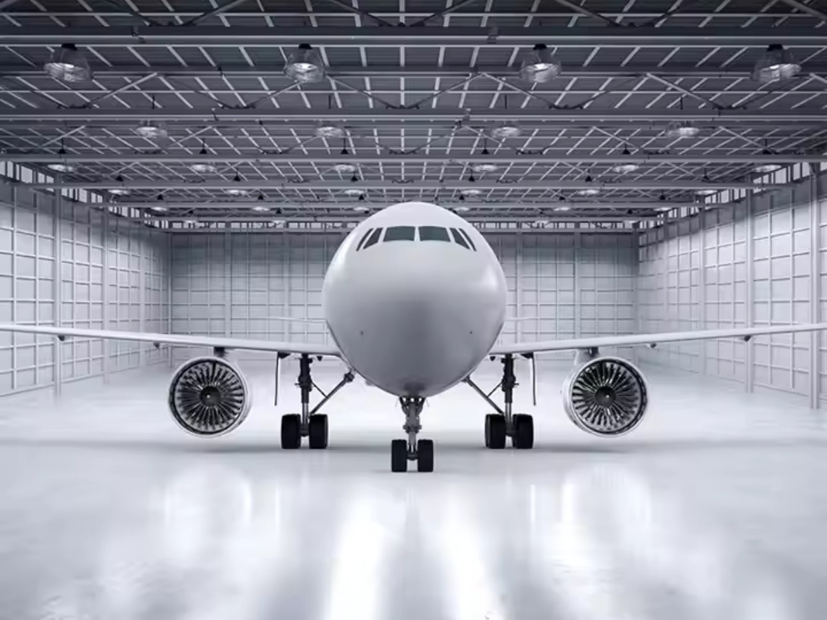 High-Strength Steel Structure Hangar with Long Service Life