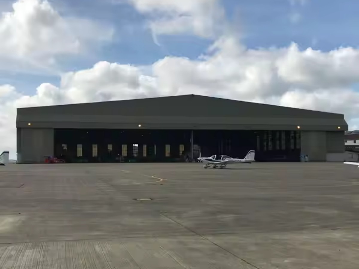Durable Steel Structure Hangars for Airplanes & Helicopters