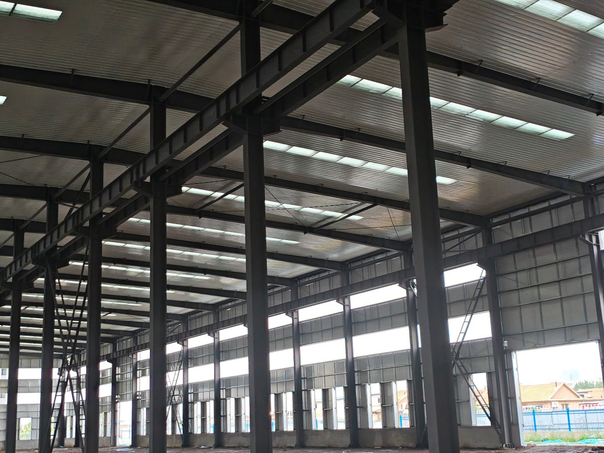 Steel structure workshop for production line