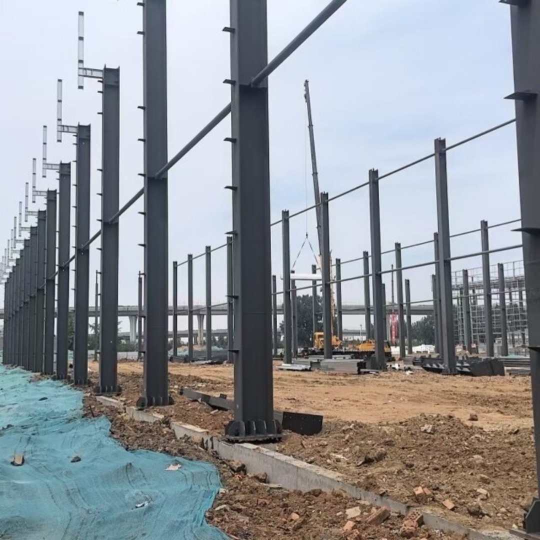 Industrial steel frame warehouse Q235B high strength