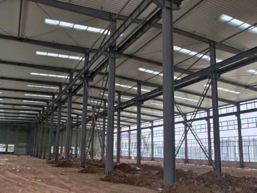Prefabricated steel structure warehouse for storage
