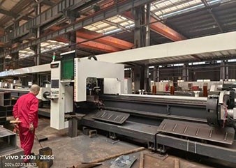 New Equipment Put Into Operation! Fully Automatic Laser Section Steel Cutting Machine Upgrades Product Quality
