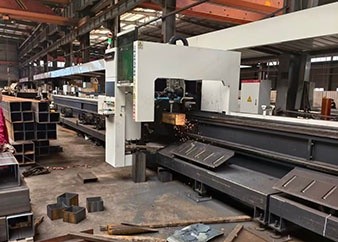 New Equipment Put Into Operation! Fully Automatic Laser Section Steel Cutting Machine Upgrades Product Quality