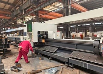 New Equipment Put Into Operation! Fully Automatic Laser Section Steel Cutting Machine Upgrades Product Quality