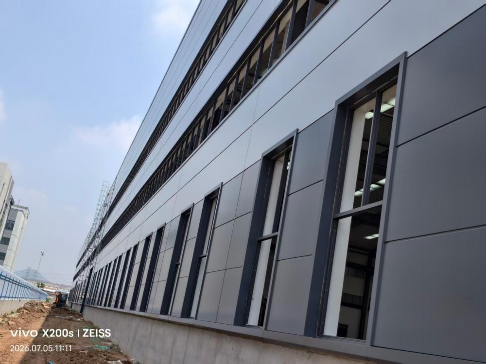 Project Update: Main Structure of 12,000 ㎡ Steel Structure Workshop Completed
