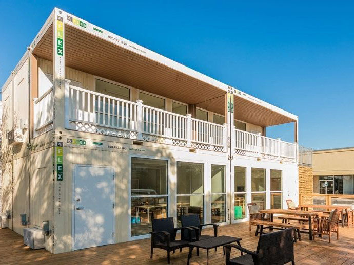 Low Cost Easy Build 2 Bedroom Living Flat Pack Prefabricated Container House