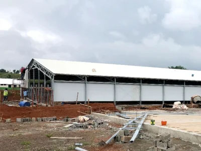 Steel Structure Broiler House for Chicken (BYPH202212611)