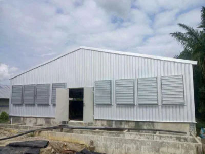 Good Price Prefabricated/ Prefab Light Steel Frame Construction Structure Modular Design Frame Chicken Poultry Farm House