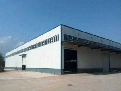 Modular Construction Industrial Fast Prefab Steel Frame Metal Warehouse Building