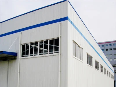 Beautiful Environmental Good Prefabricated Steel Structure Frame Material Shed